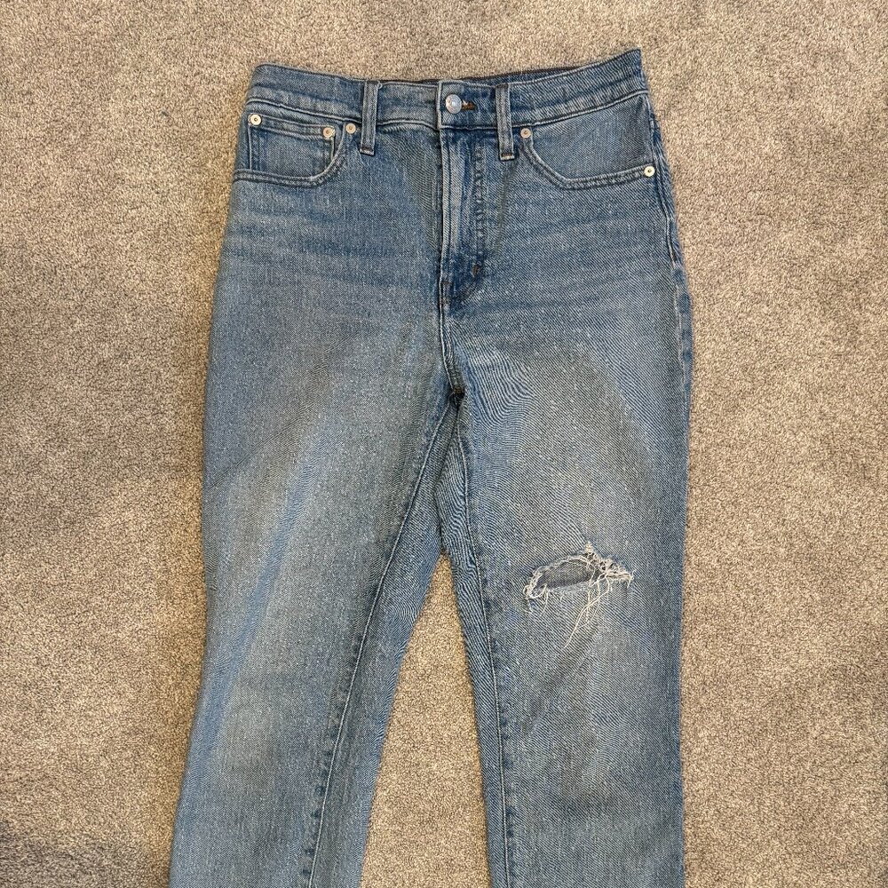Madewell perfect vintage high rise jean size 28